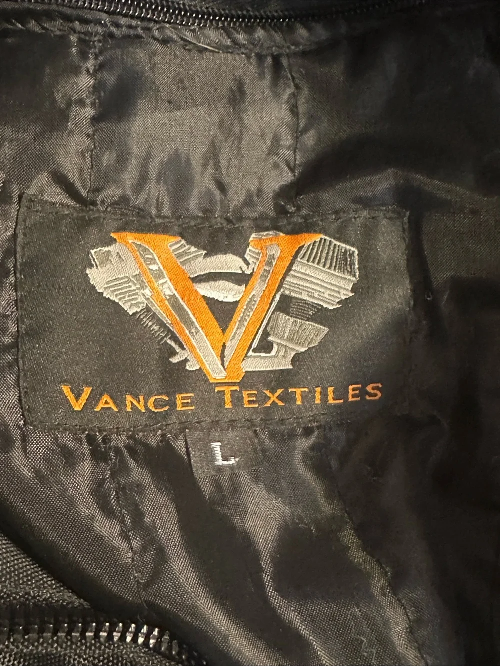 Vance Textiles Black Purple Moto Biker Jacket Lace Up Sides Y2K Cyber Large - Picture 13 of 14